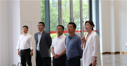 山东省德州市陵城区区委书记张传军一行莅临亚游集团ag8考察指导